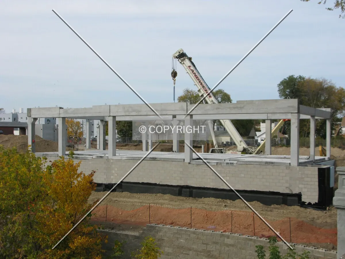 View to the northwest across the Midtown Greenway