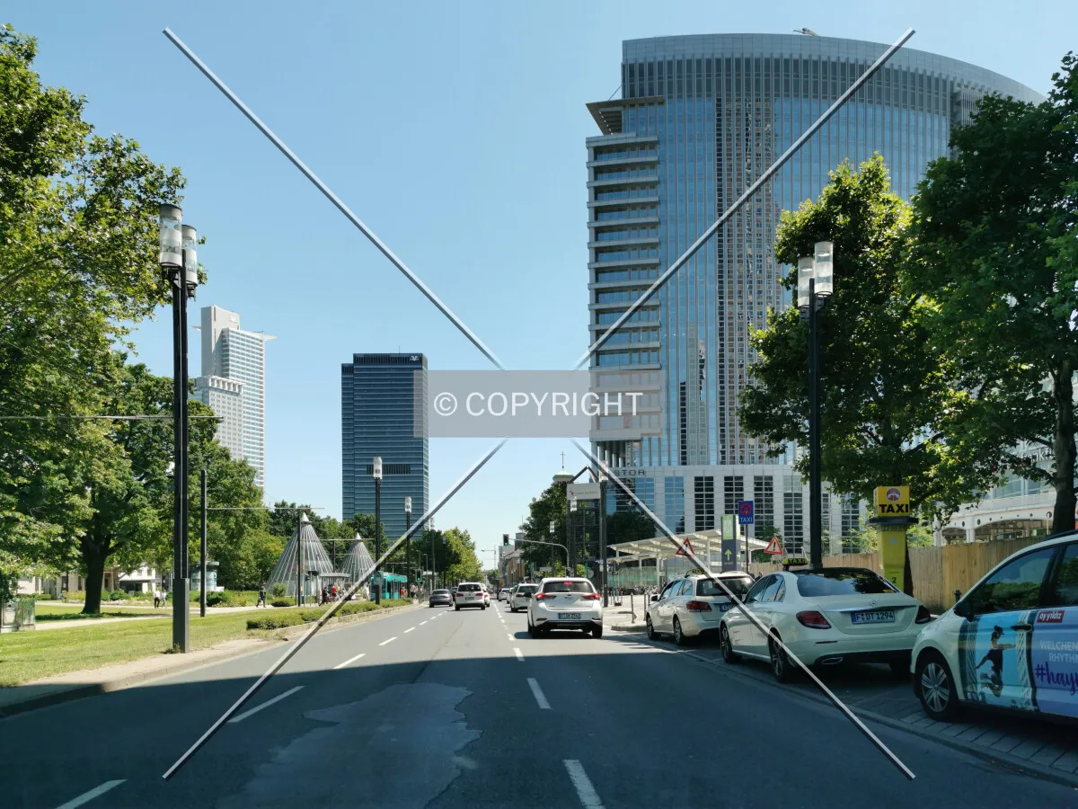 Friedrich-Ebert-Anlage in Frankfurt