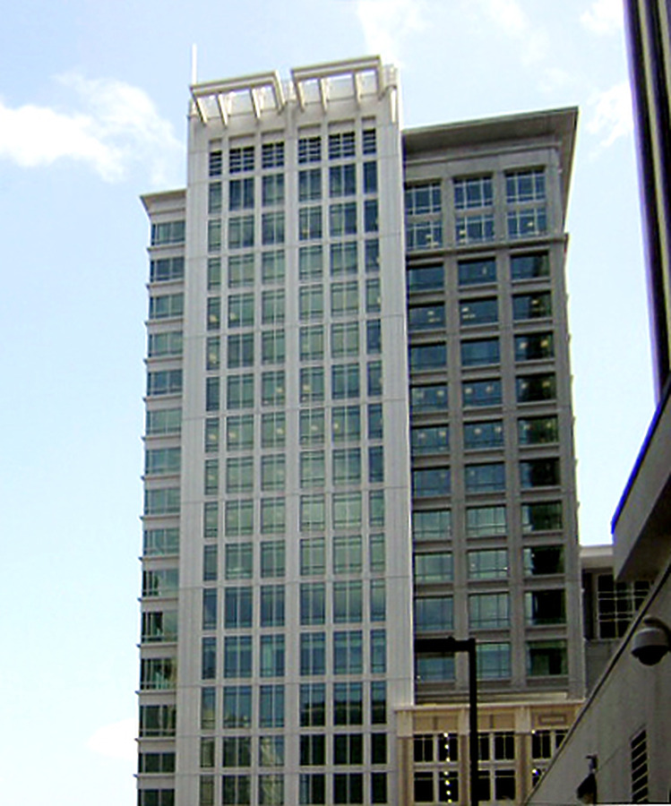 View from the west