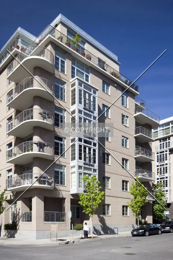 Full elevation view of the southern facade