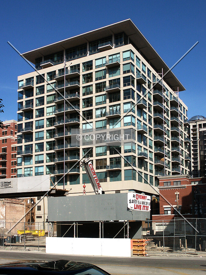 Southwest view over the site of Phase II