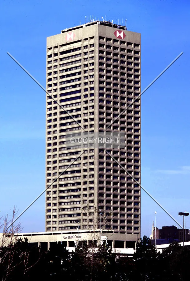 View from the southeast