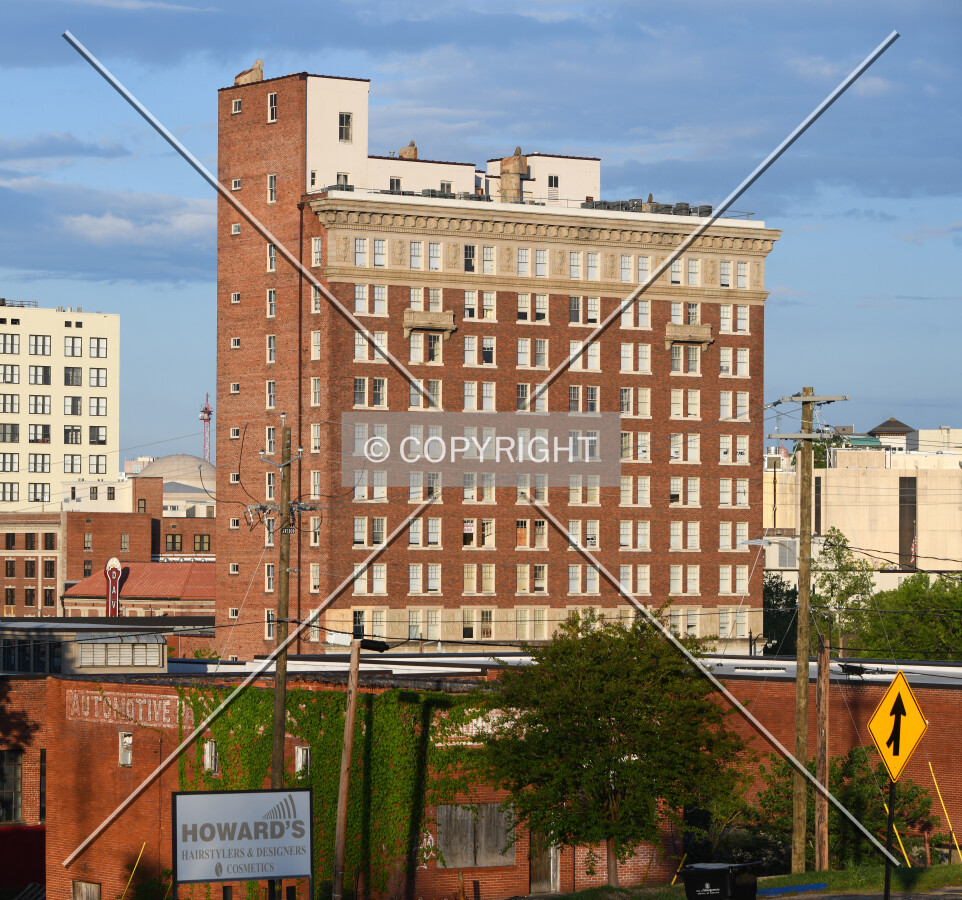 View from the west