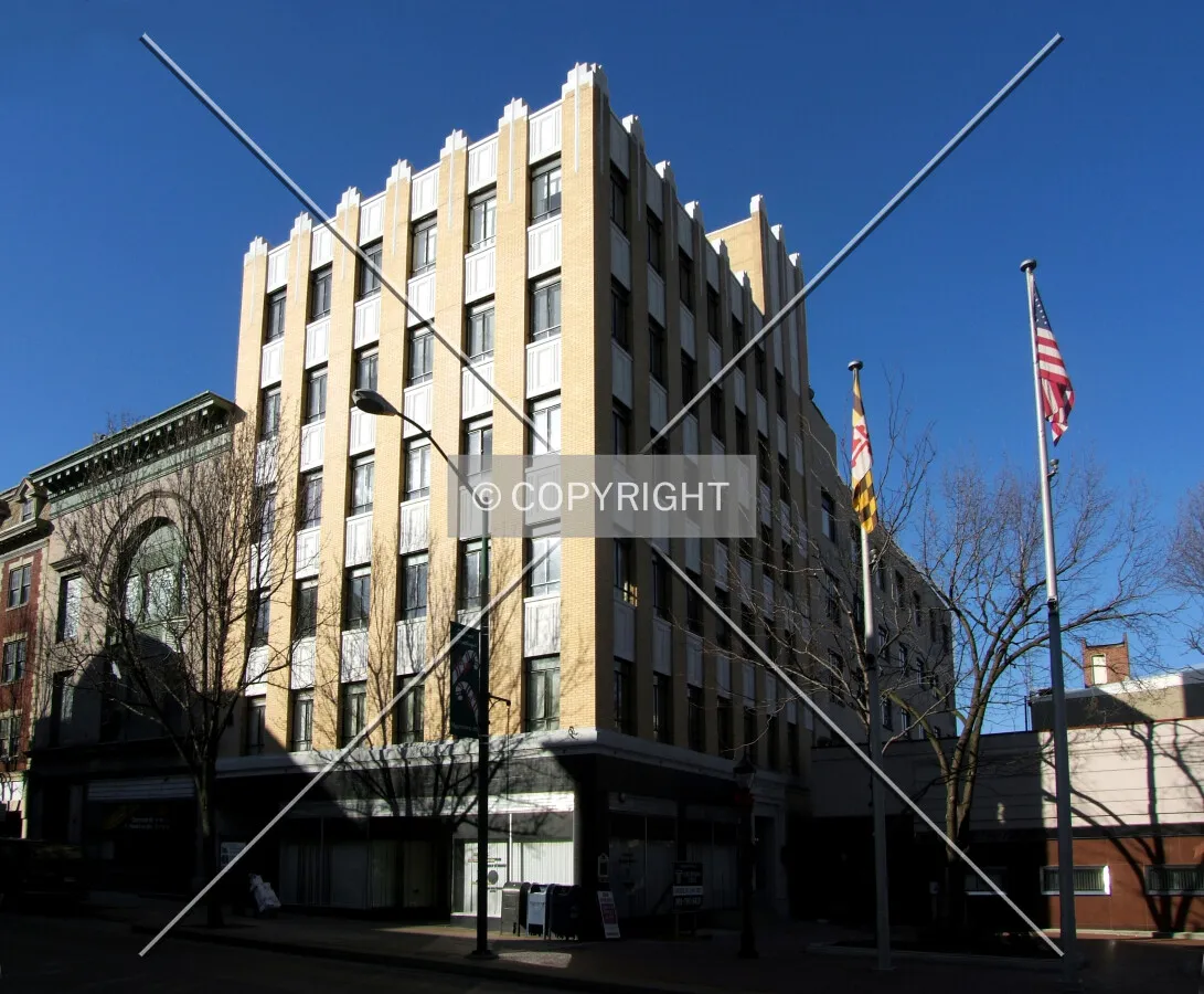View from the east across Potomac Street