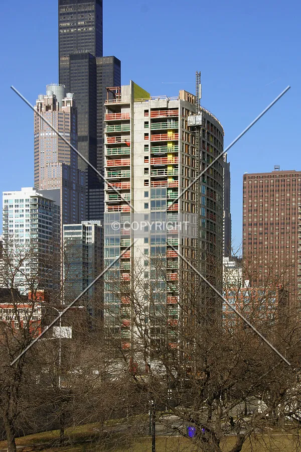 View from the southeast