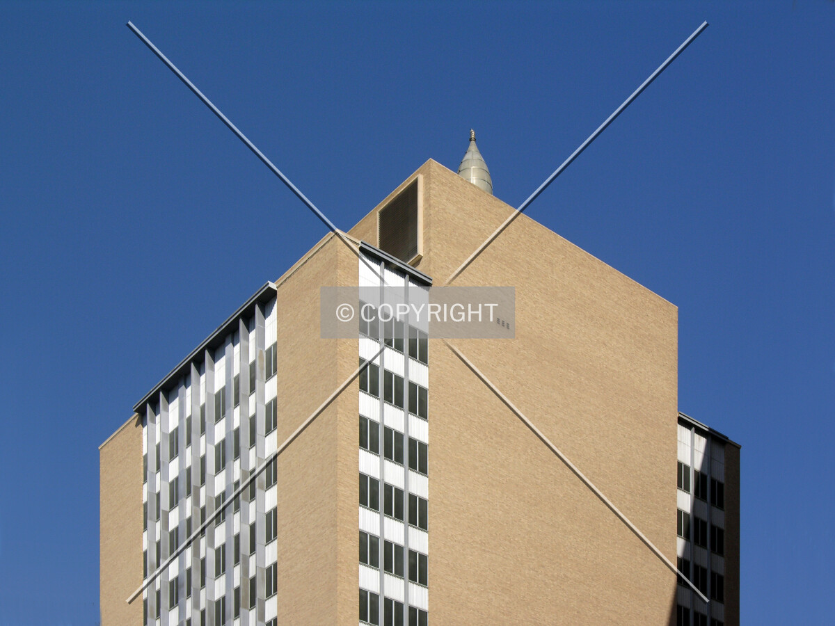 Upper portion from the south