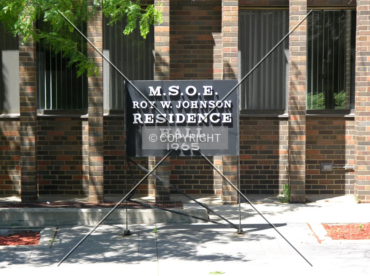 Signage off North Milwaukee Street