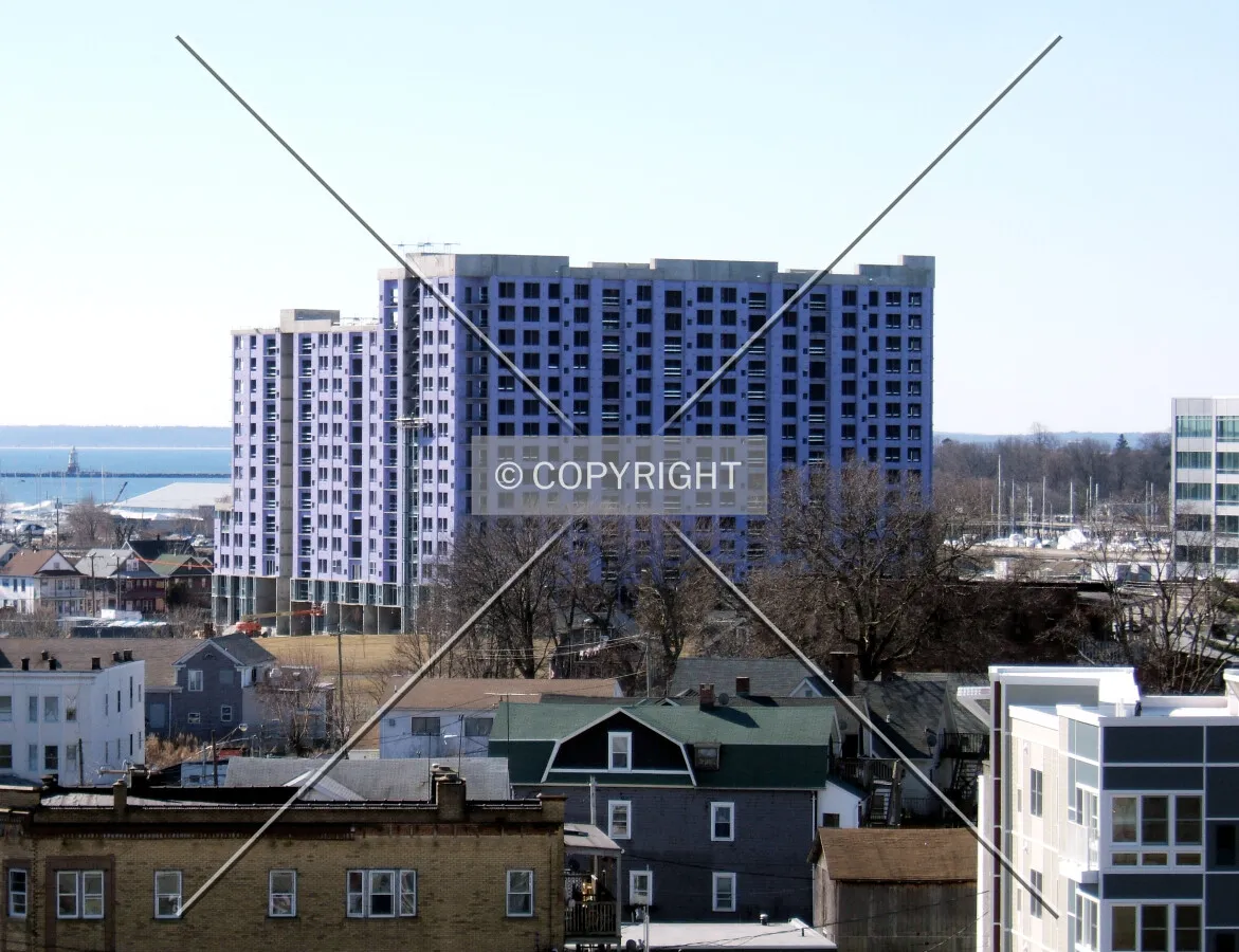 View from the north