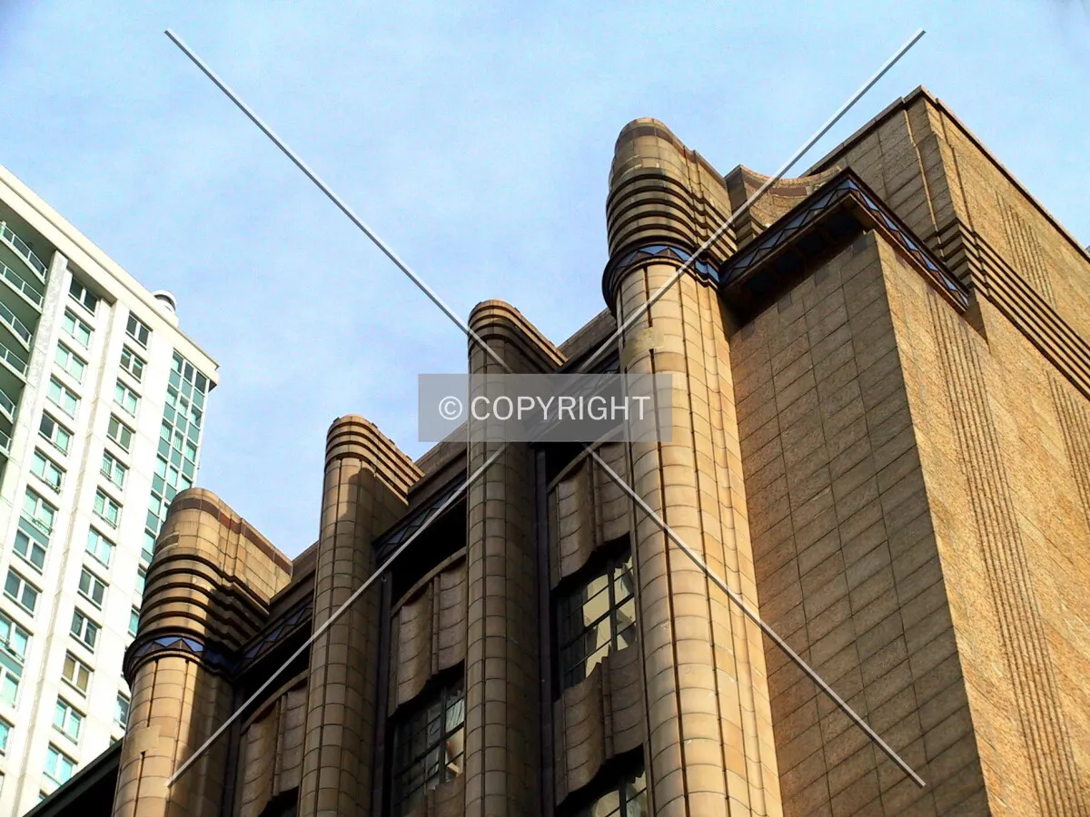 Looking up from Pitt Street