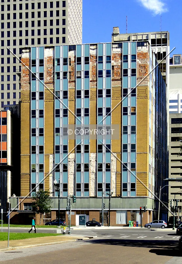 From Gravier Street to the west