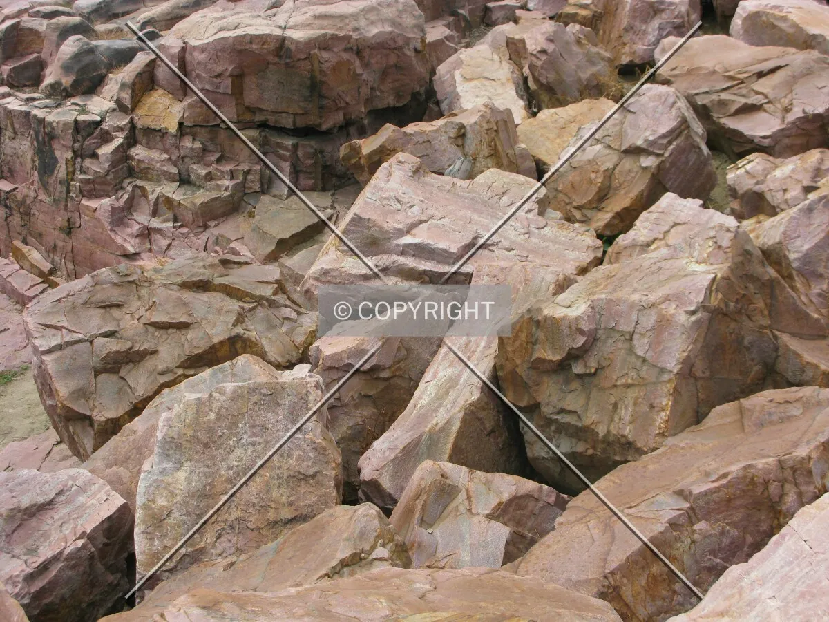 Quartzite in Falls Park