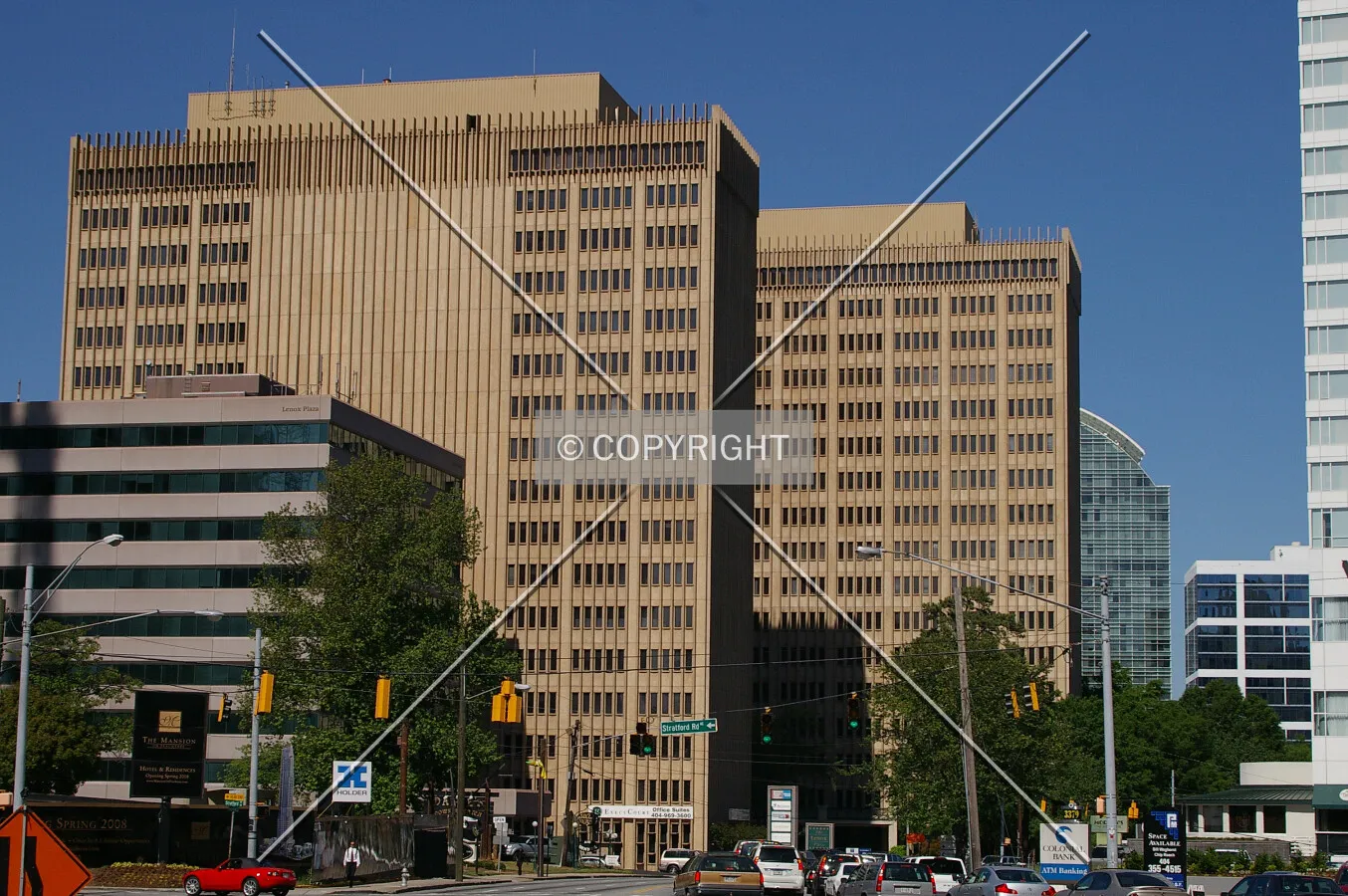 Looking northeast