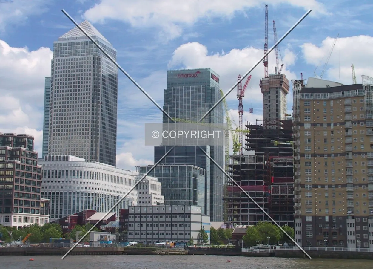 Looking northeast and also showing 25 Bank Street rising behind