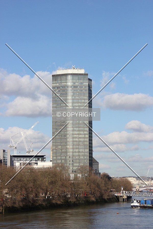 South view from Vauxhall Bridge.