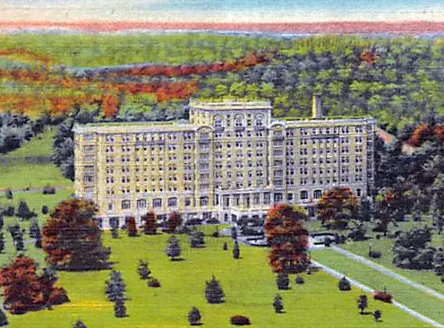 View from the southeast