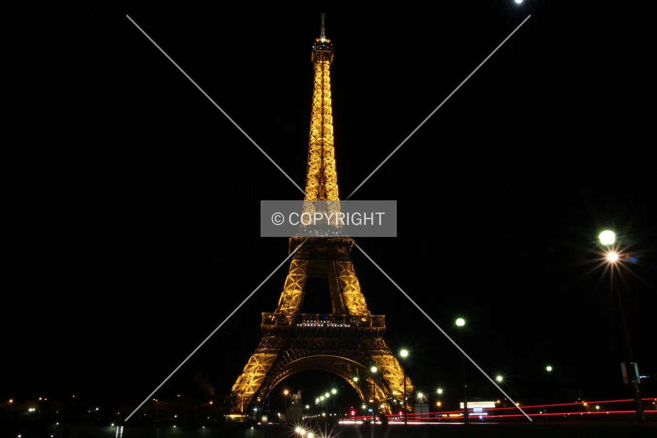 Night view from the north