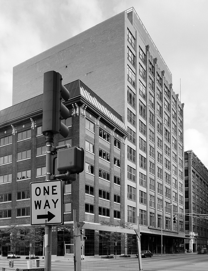 Vintage view from the southeast