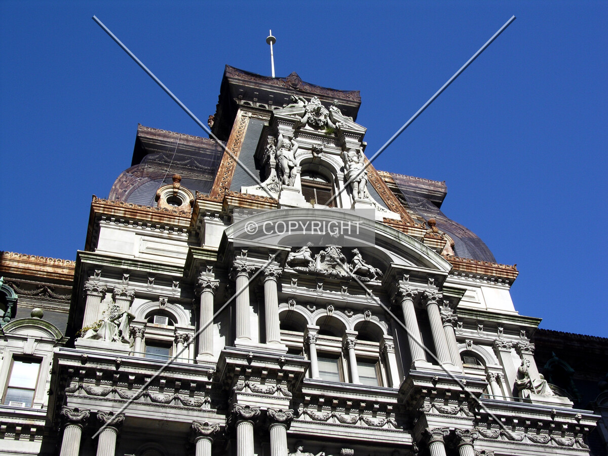 Looking up the southern side
