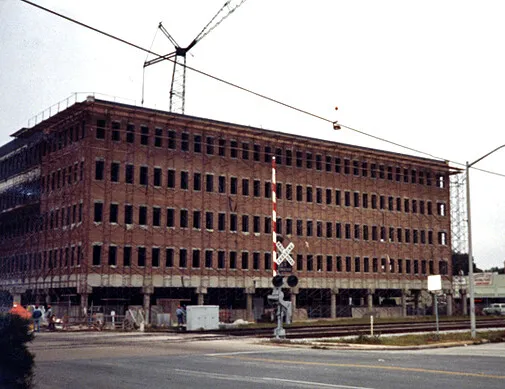 View from the southwest, circa 1983