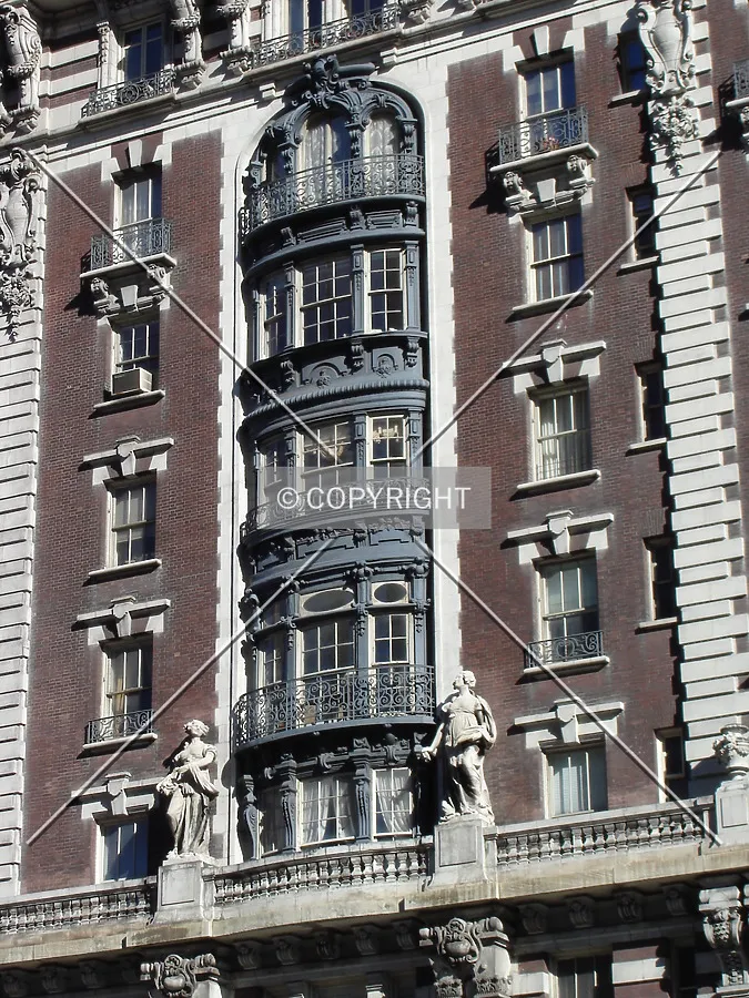 Facade and windows on Broadway