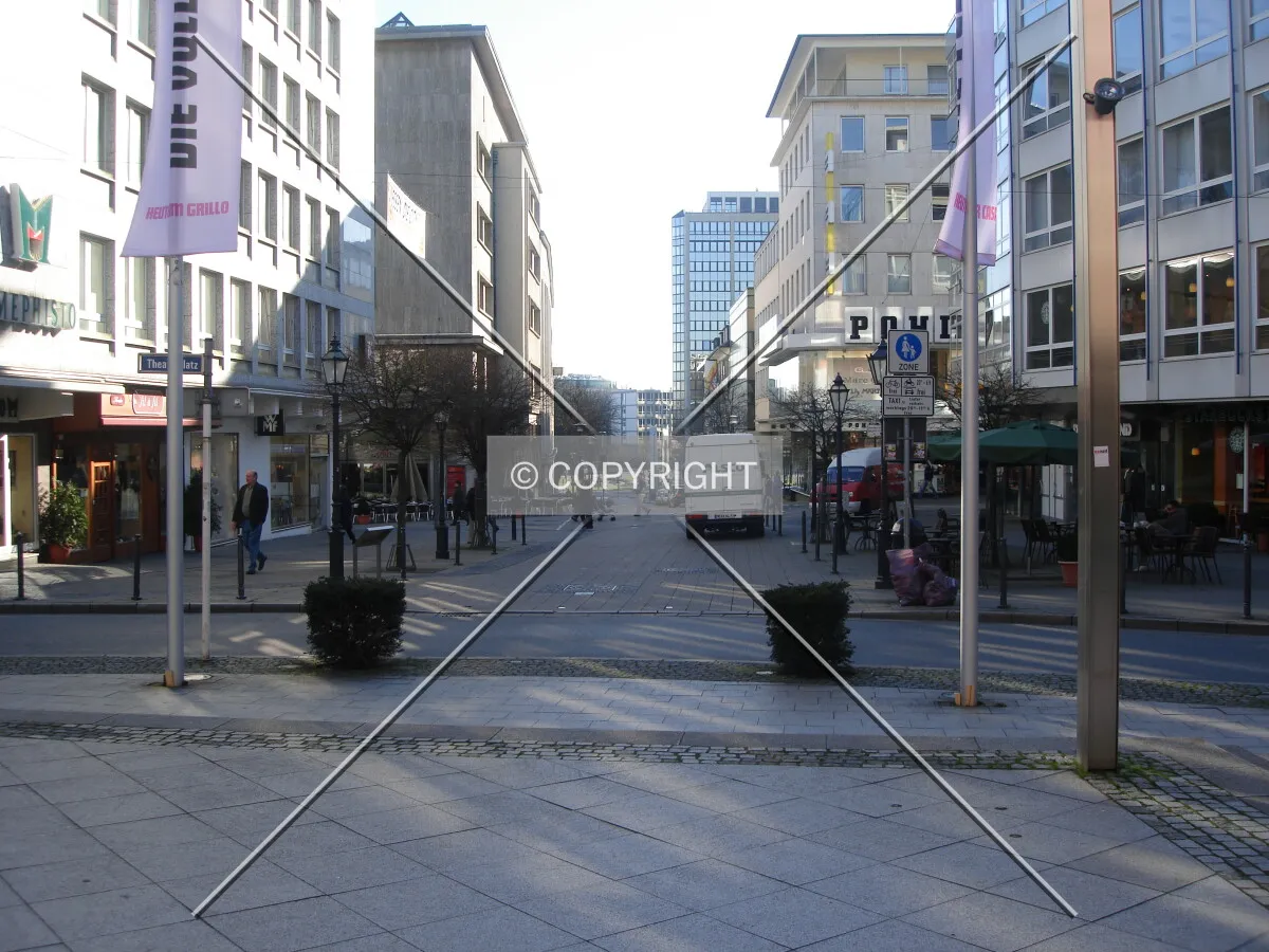 As seen from Theaterplatz