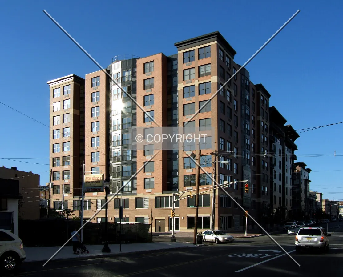 View from the southwest along Park Avenue