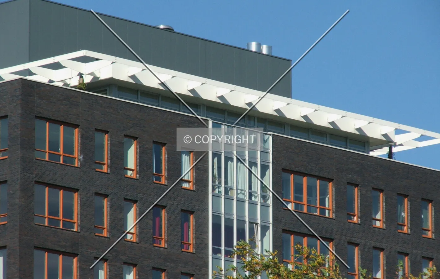 Upper floors as seen from Brinkstraat