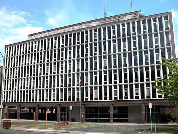View from the southwest