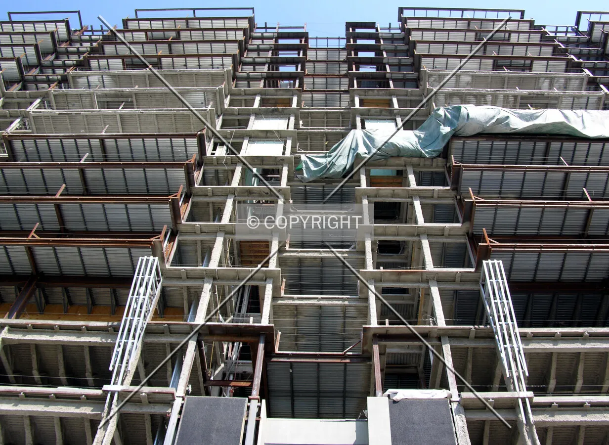 Looking up the east side from South Caldwell Street