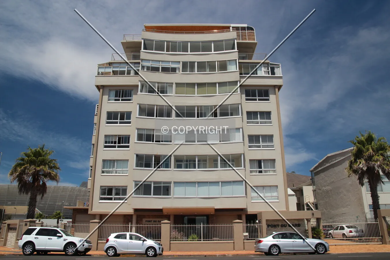 North facade view
