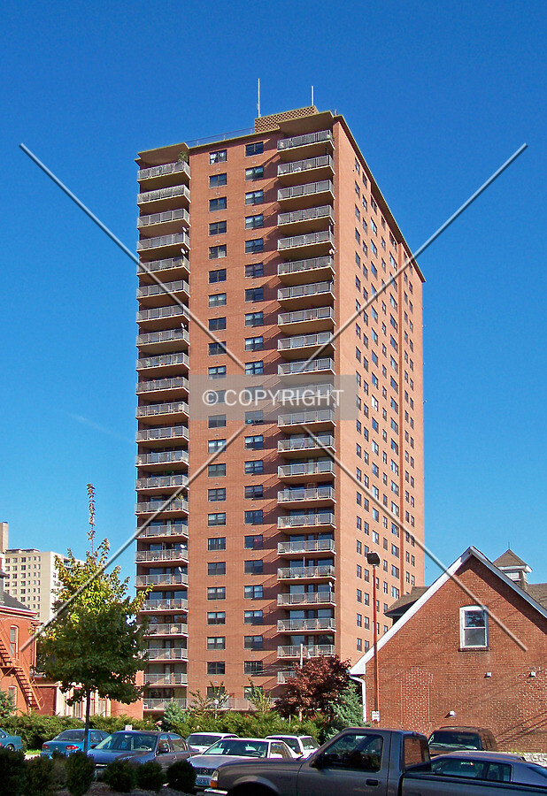 View from the southeast