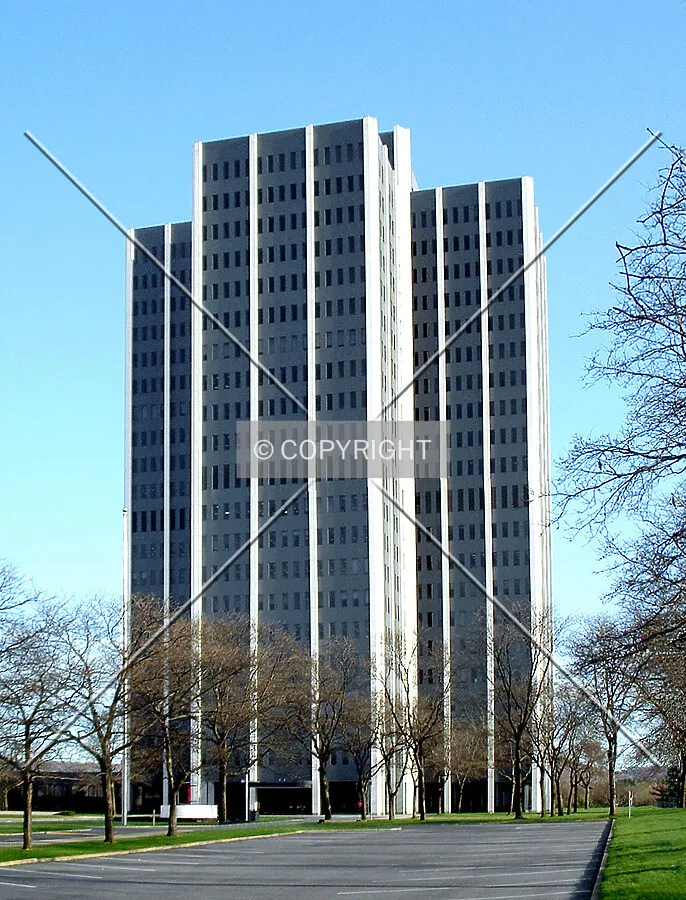 View from the northeast
