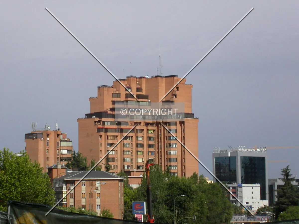 Standing out from other buildings in the area