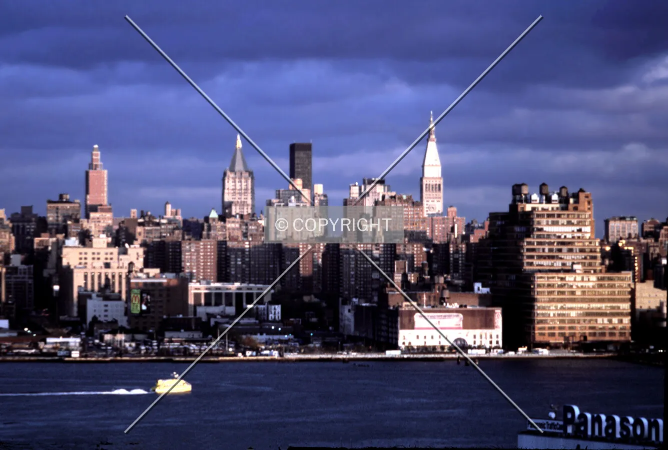 View southeast toward the Madison Square area