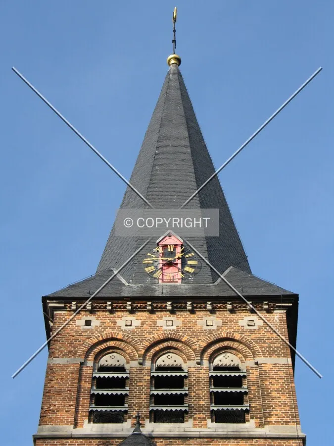 Looking up from the southeast