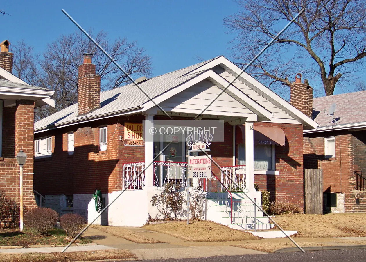 View from the southeast