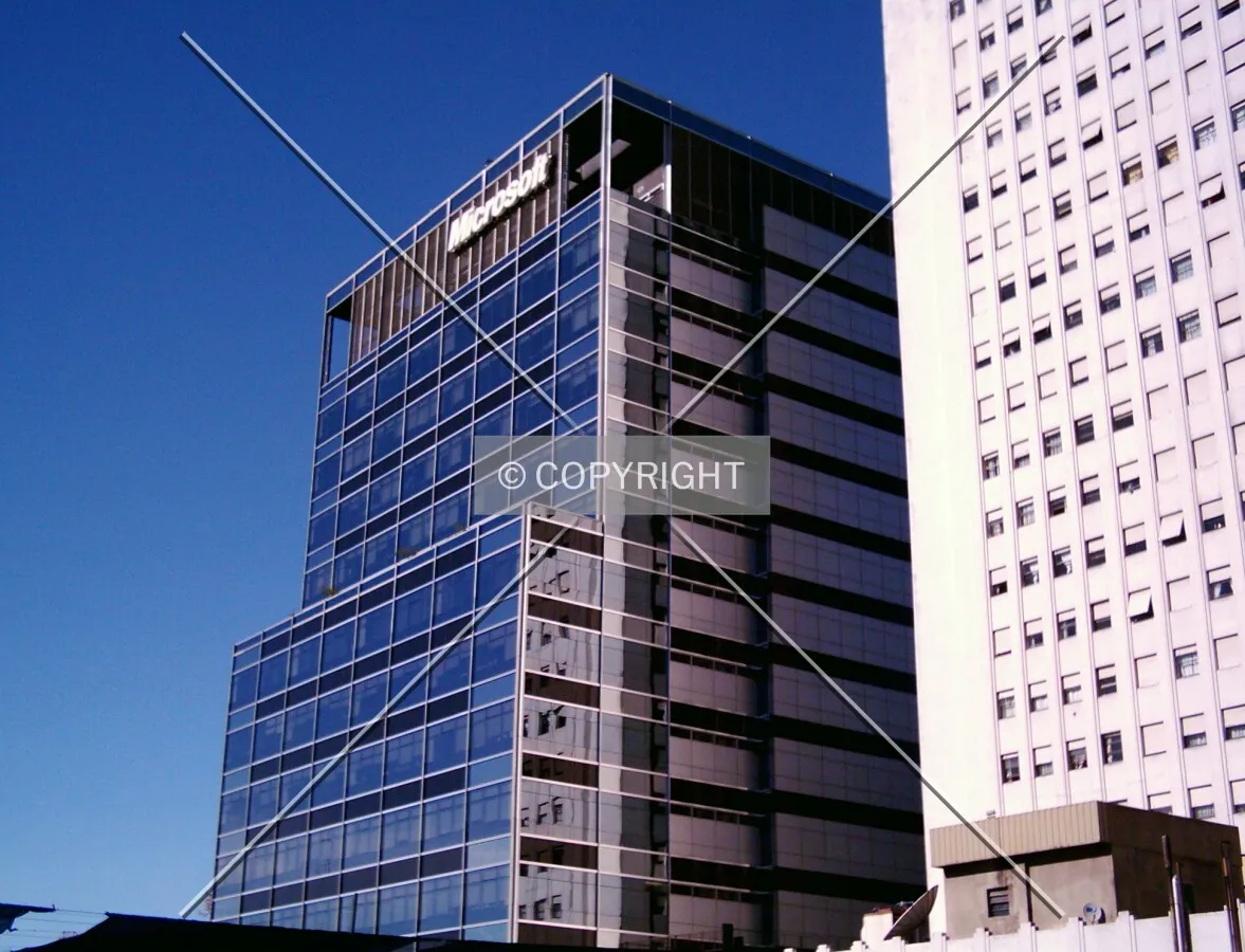 From the northwest with Edificio Alas to the right