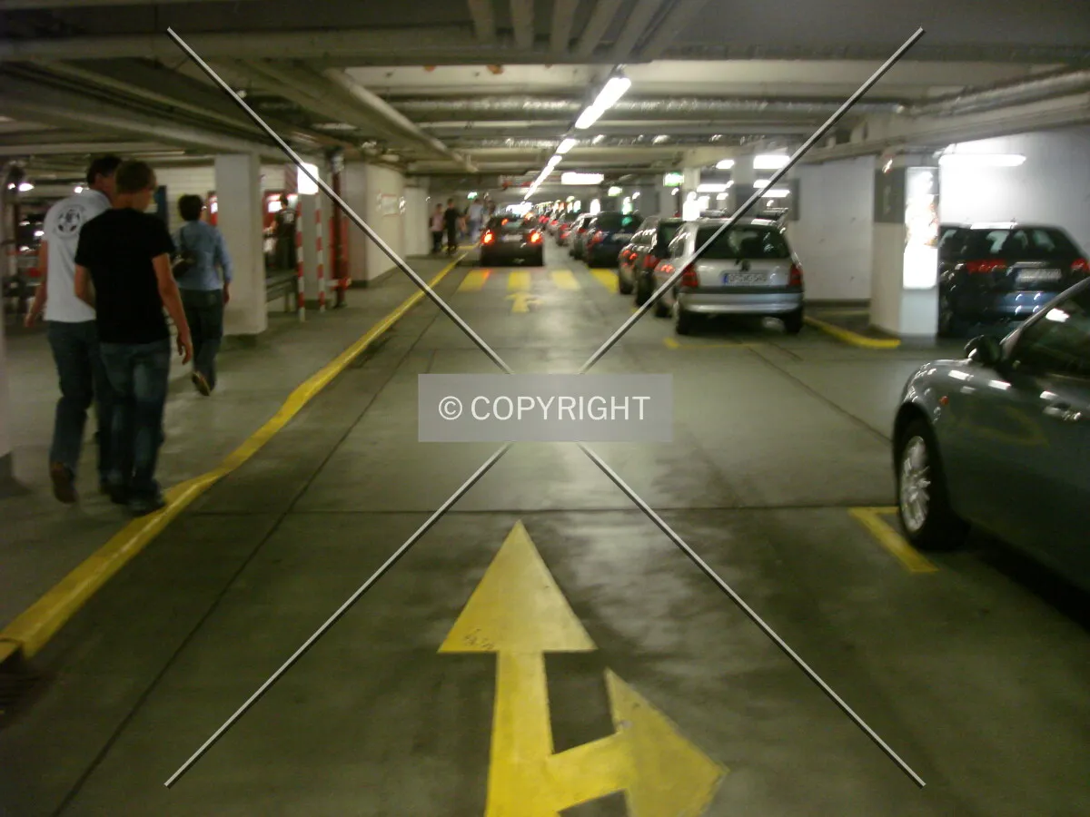 The underground car park