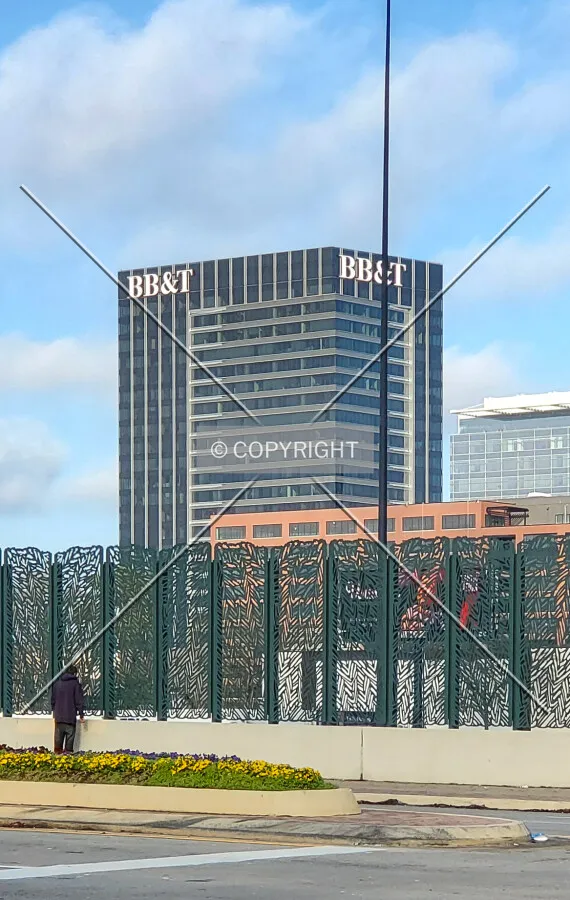 Distant view from the southeast; January 2, 2021