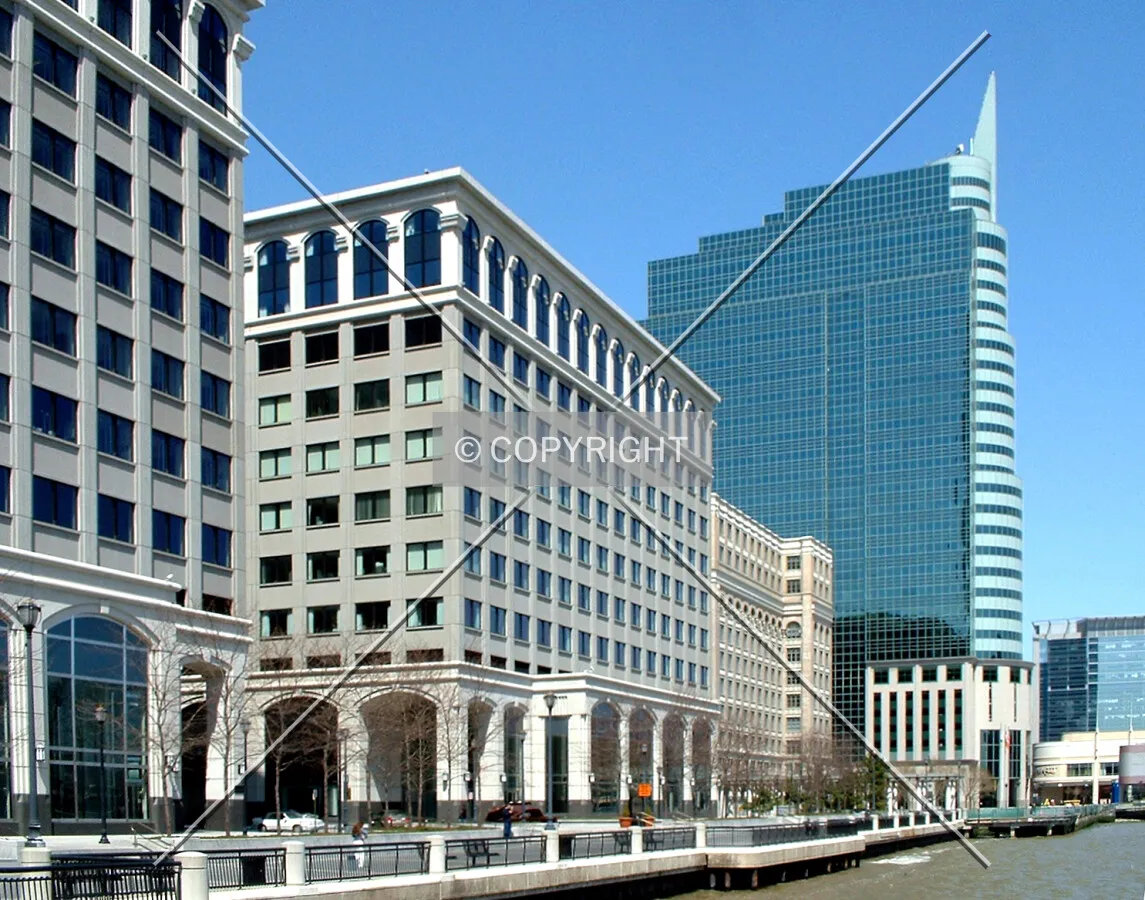 View from the south toward Exchange Place