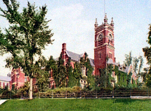Vintage view from the southeast