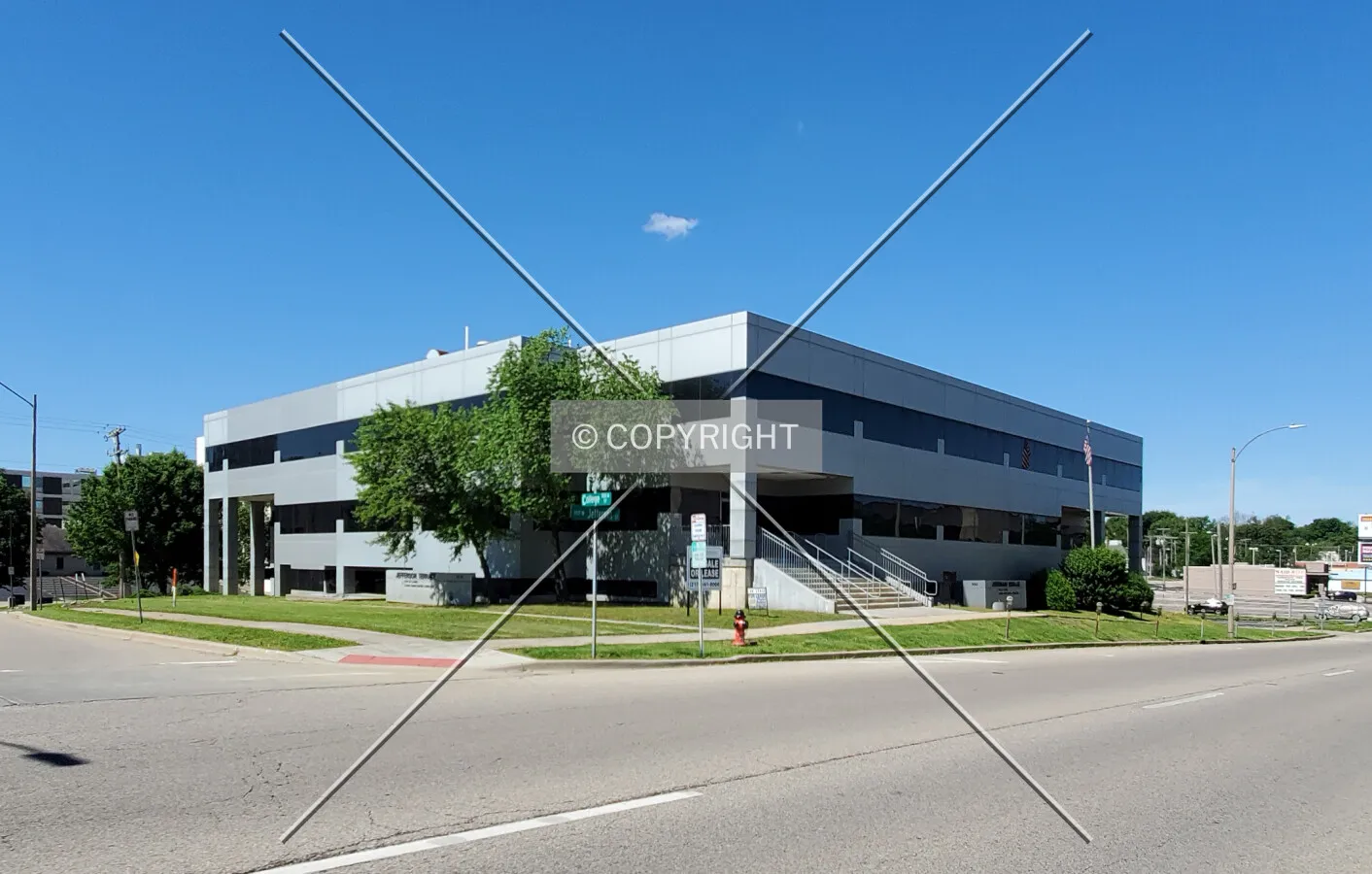 Northeast view; May 30, 2020