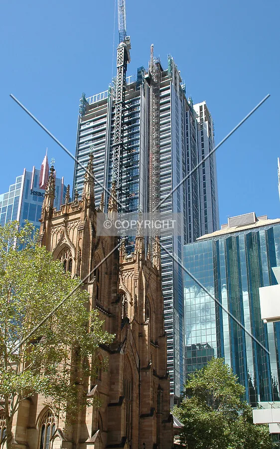 As seen from Sydney Square