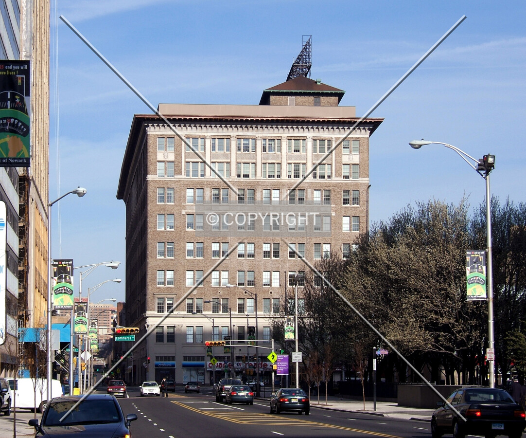 View from the southeast along Raymond Boulevard