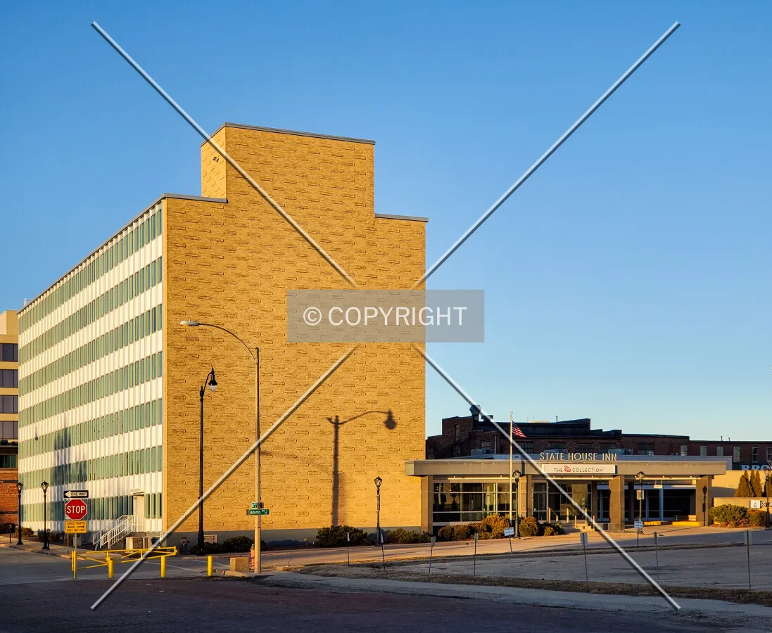 Southwest view; February 2, 2020