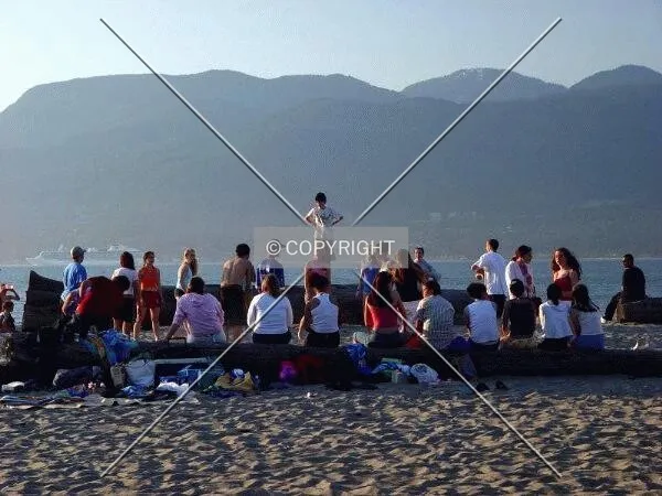 Vancouver beach party