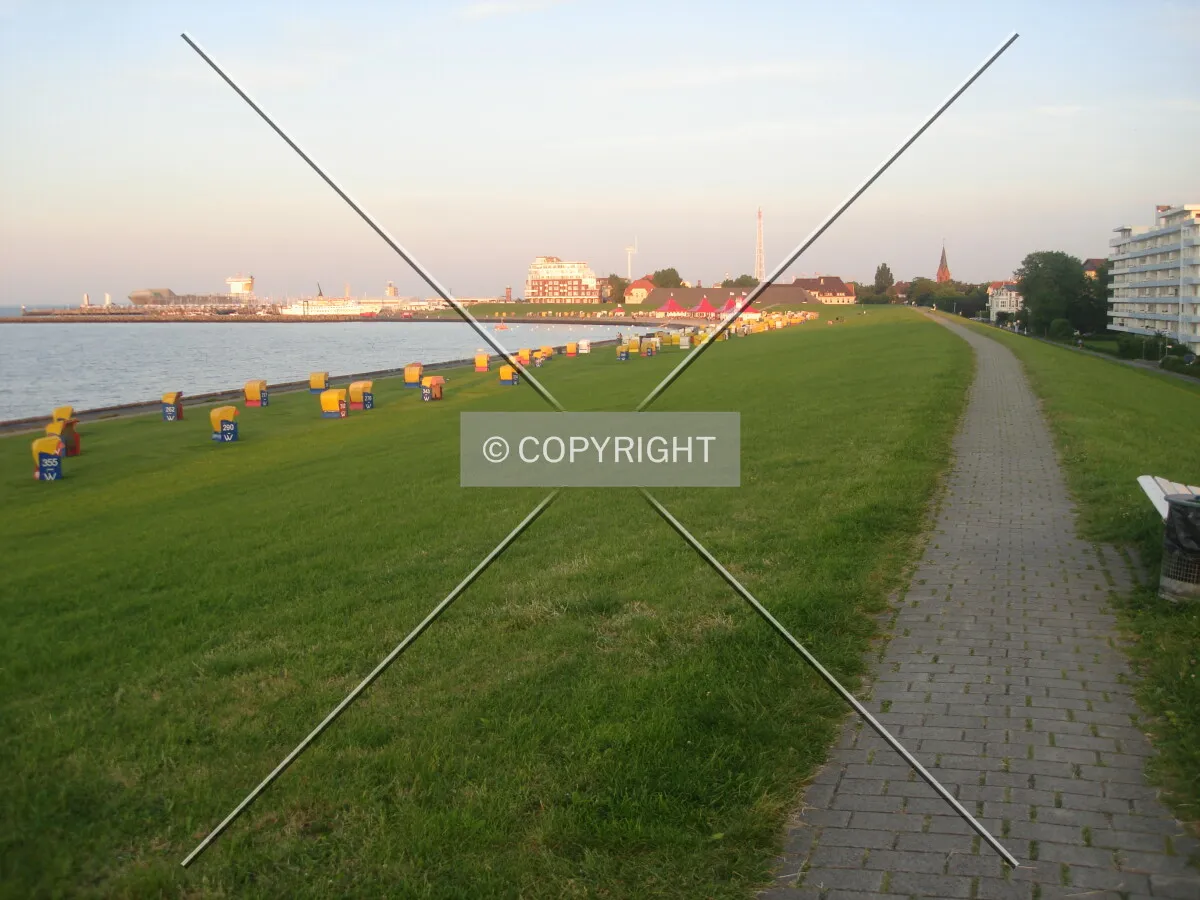 At the dike