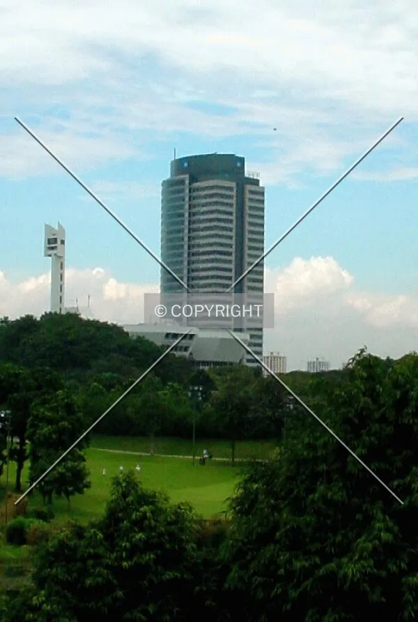 South facade from Ayer Rajah Expressway