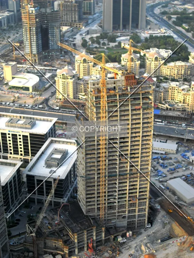 View from Burj Dubai