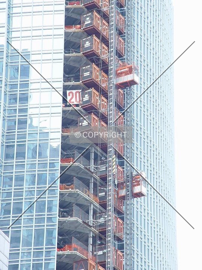 Facade detail near 20th floor